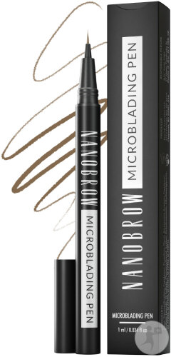 Nanobrow Crayon À Sourcils Microblading Brun Chaud 1ml