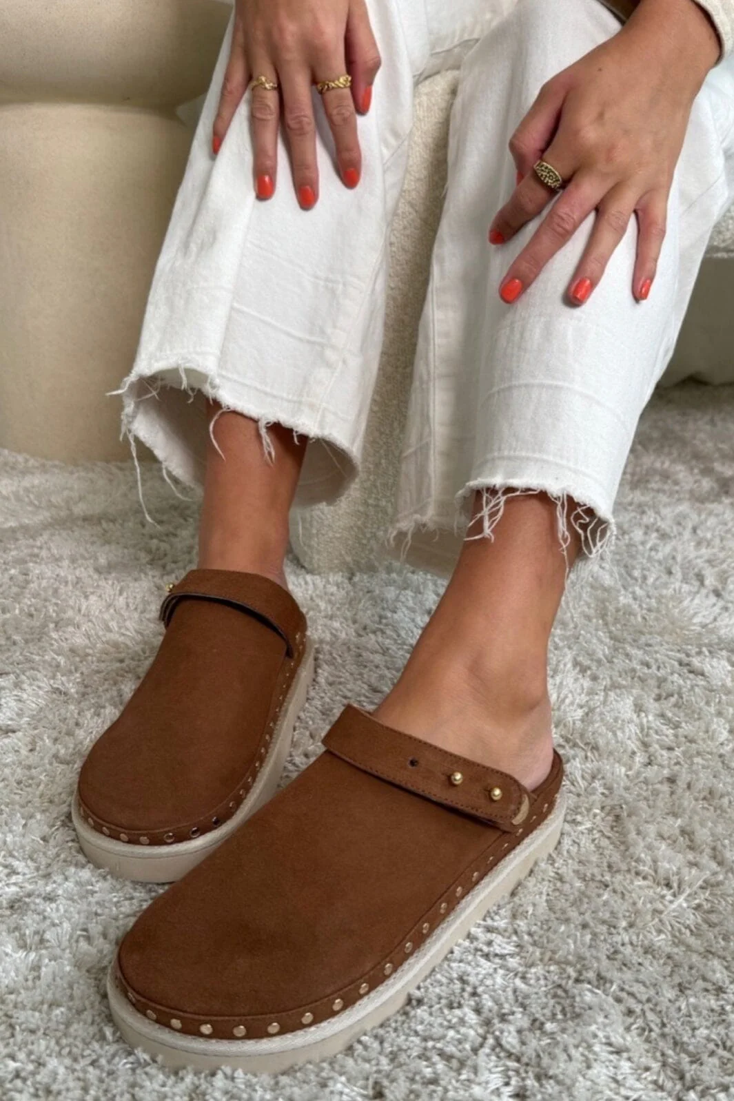 Copenhagen Shoes Live And Smile Cognac