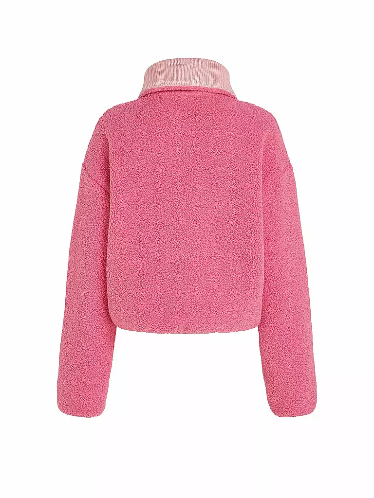 PENN&INK Jacke in Teddyfell pink