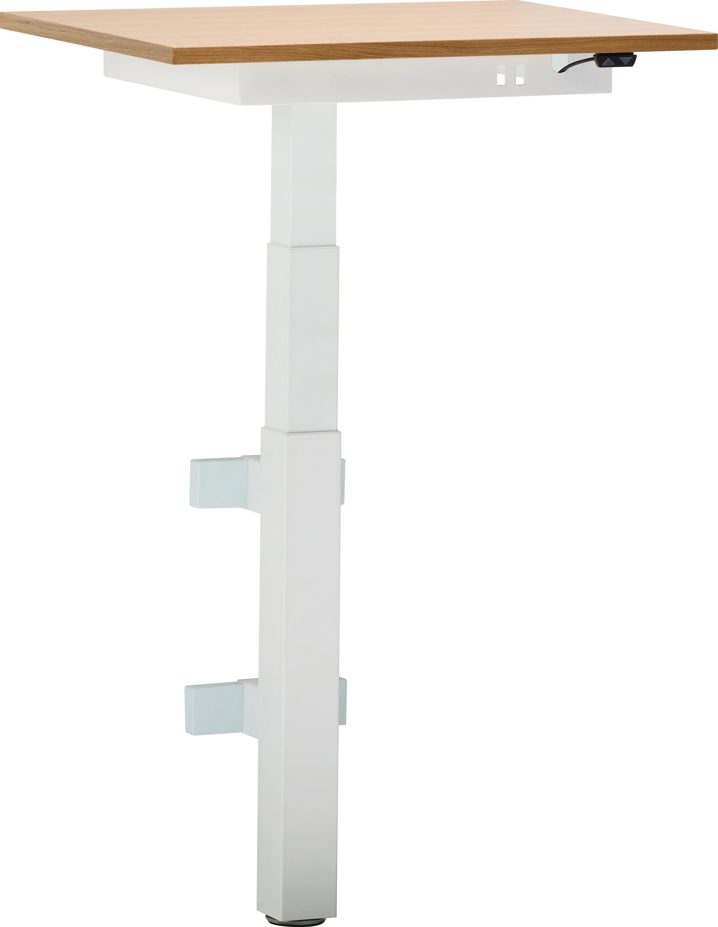 FLEXCUBE Wandtisch höhenverstellbar - Eiche / B: 65.0 cm x T: 50.0 cm x H: 62.5 cm