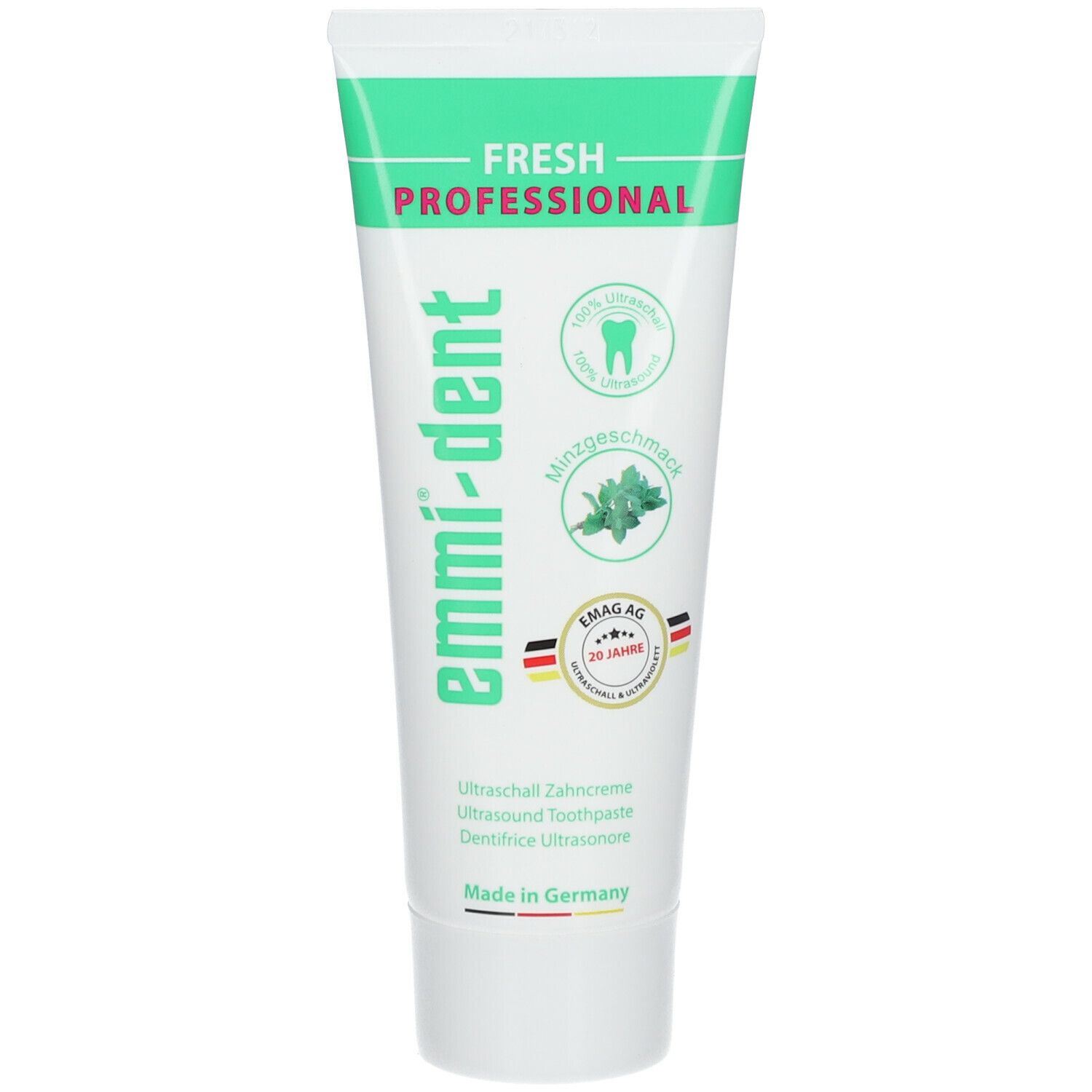 Emmi-dent Ultraschall-Zahncreme fresh (starker Minzgeschmack)