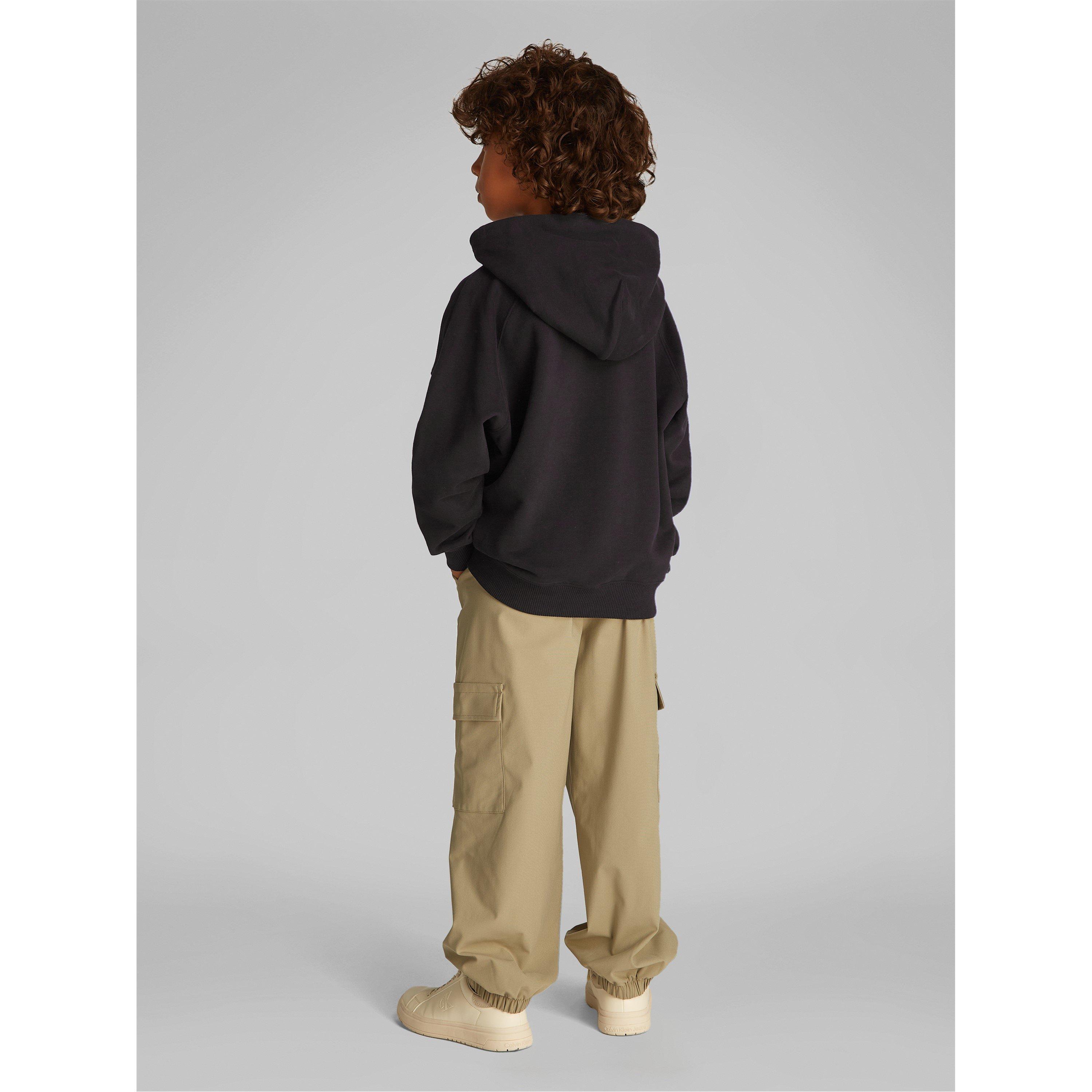 Calvin Klein Jeans OTTOMAN MONO APPLIQUE HOODIE