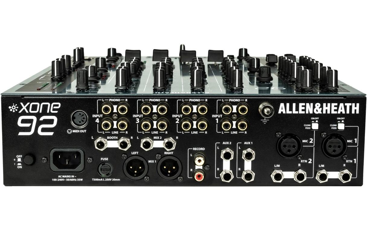 DJ-Mixer XONE:92 MKII<br>4+2-Kanal-Analog-Mixer