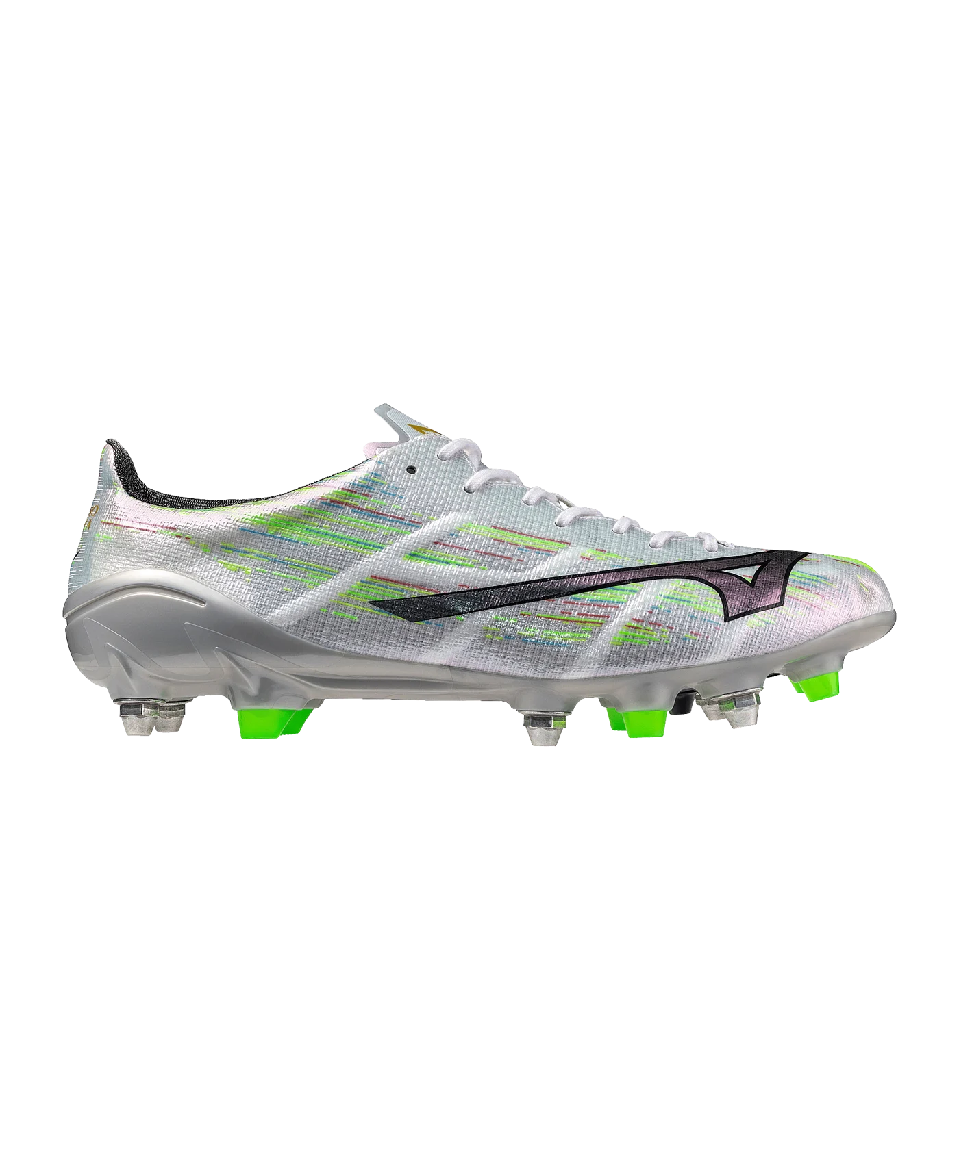 Mizuno Alpha II Made in Japan Mix SG Release Color Weiß F09