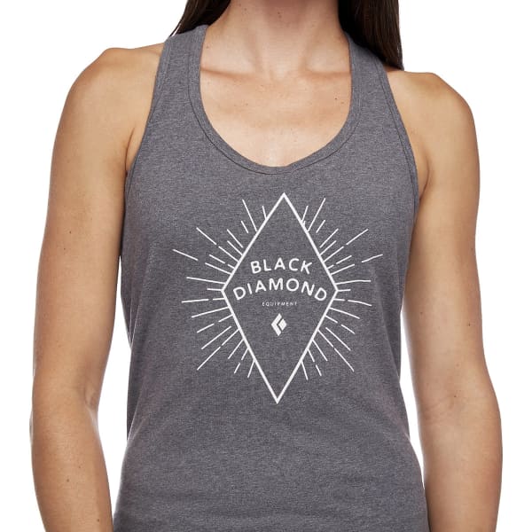 Débardeur escalade BLACK DIAMOND W BD RAYS TANK CHARCOAL HEATHER