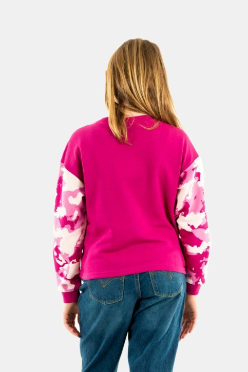 sweat puma g alpha crew 14 festival fuchsia