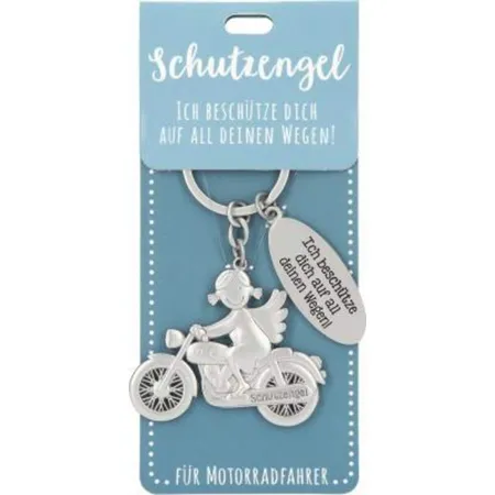 Depesche Schutzengel sicher im Straßenverkehr - Für Motorradfahrer, hellblau