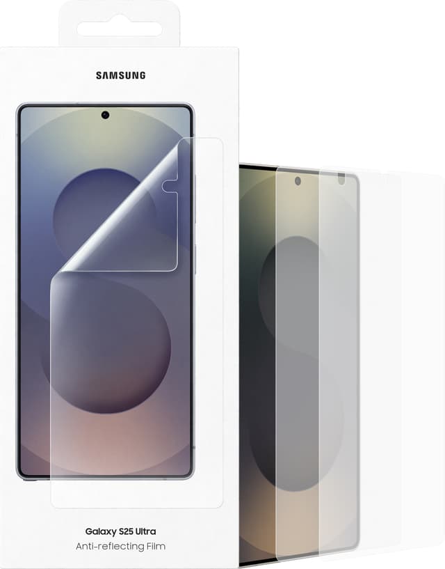 Samsung Galaxy S25 Ultra anti-reflecting film (gennemsigtig)