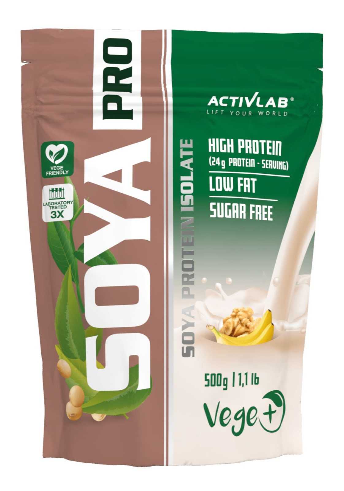 Activlab Soya Pro - Proteína Isolada de Soja 500g