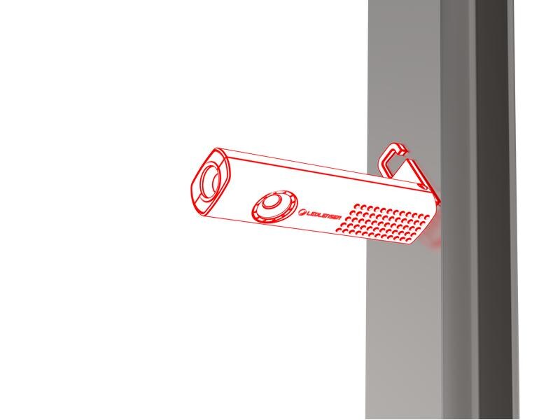 LED LENSER Taschenlampe W5R Work, 600 lm Arbeitslampe