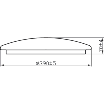 Philips plafondlamp Canopus 20W 2700K