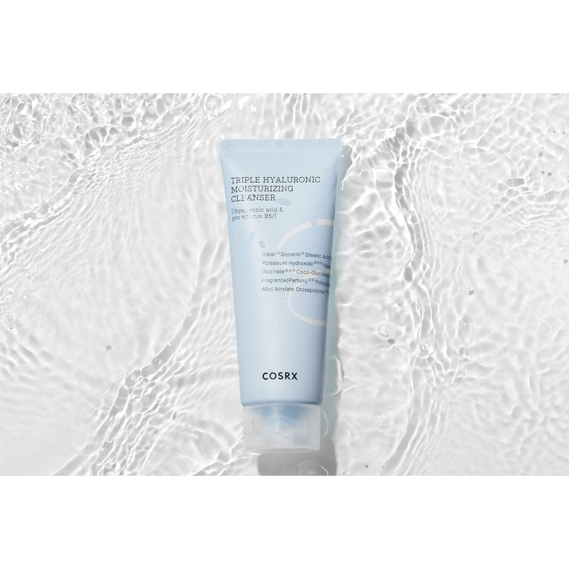 COSRX Hydrium Triple Hyaluronic Moisture Cleanser 150 ml