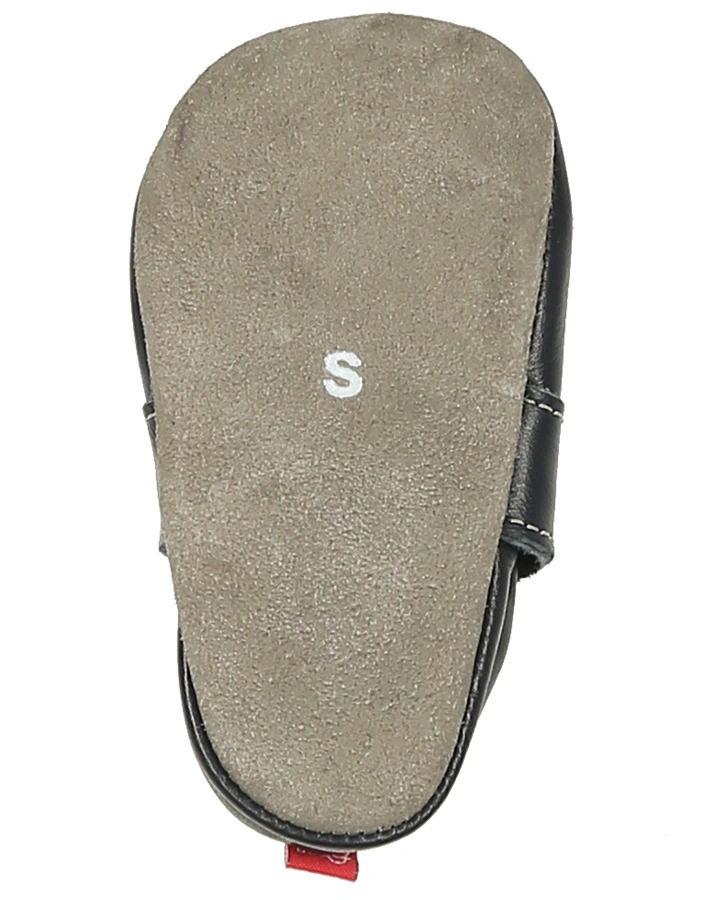 Krabbelschuhe PIRAT in dunkelblau