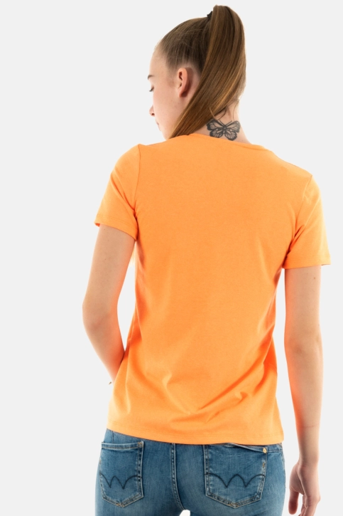 Tee shirt please t0ay 1257 arancio fluo