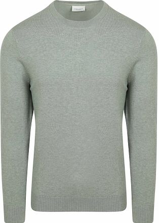 Profuomo Pullover Luxury Basic Groen PPWJ10001E-Z kopen