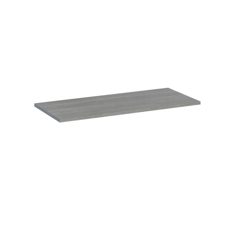 Plan de toilette faible profondeur Calao chêne clair 90 cm