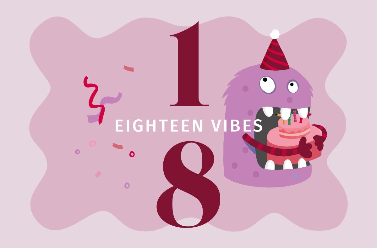Flexibles Geschenk 18. Geburtstag