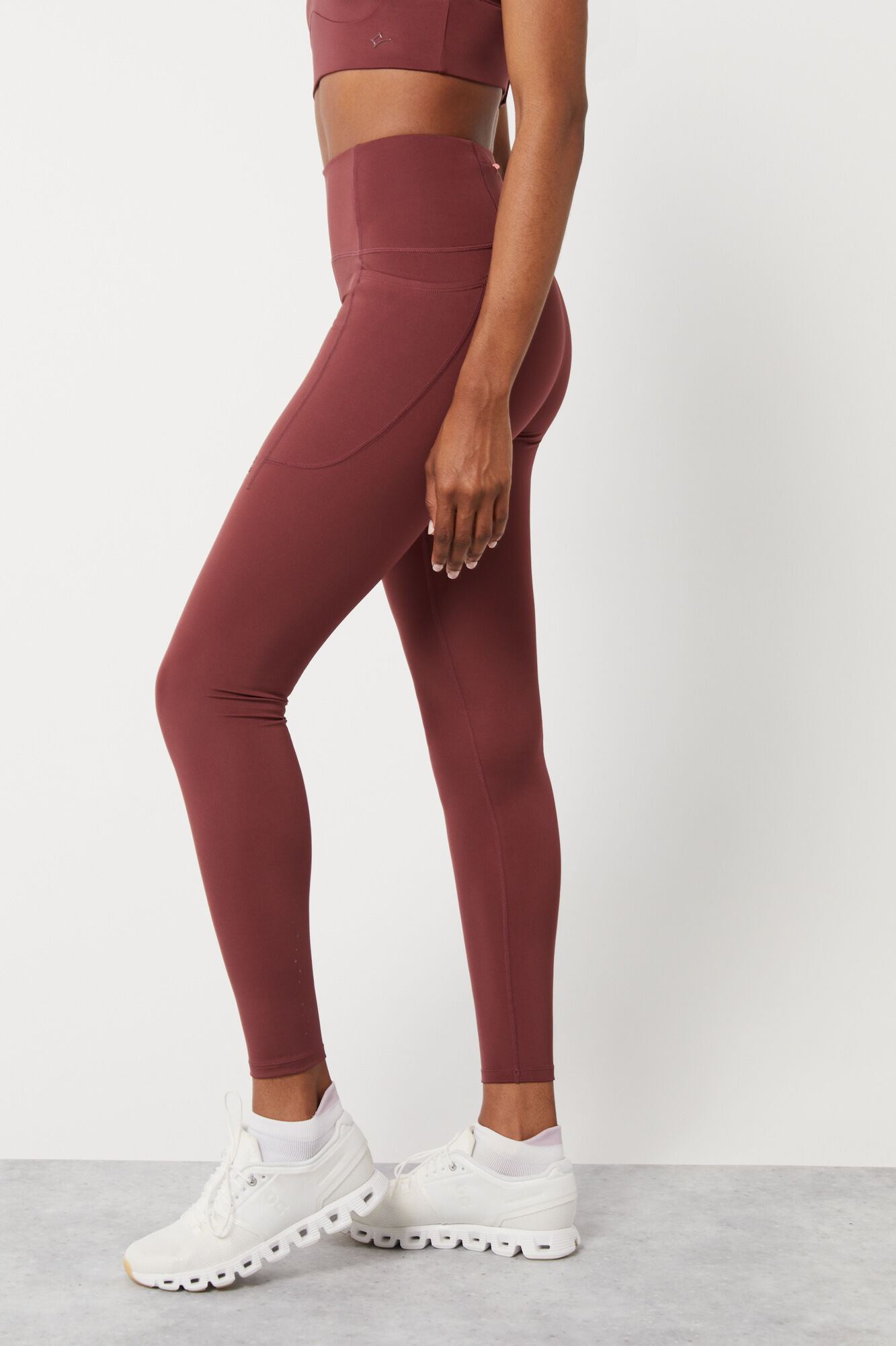 Leggings granate 4D Stretch
