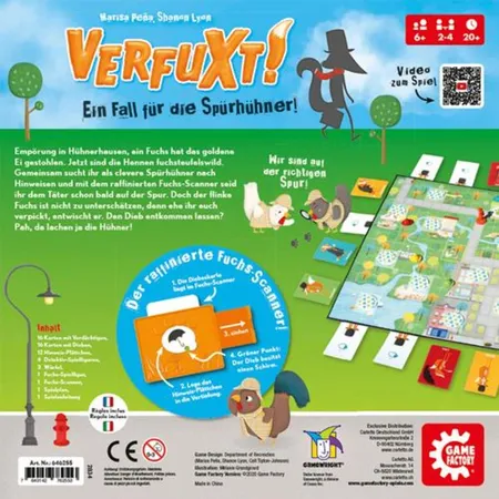 Gamefactory Verfuxt! Ein Fall für die Spürhühner