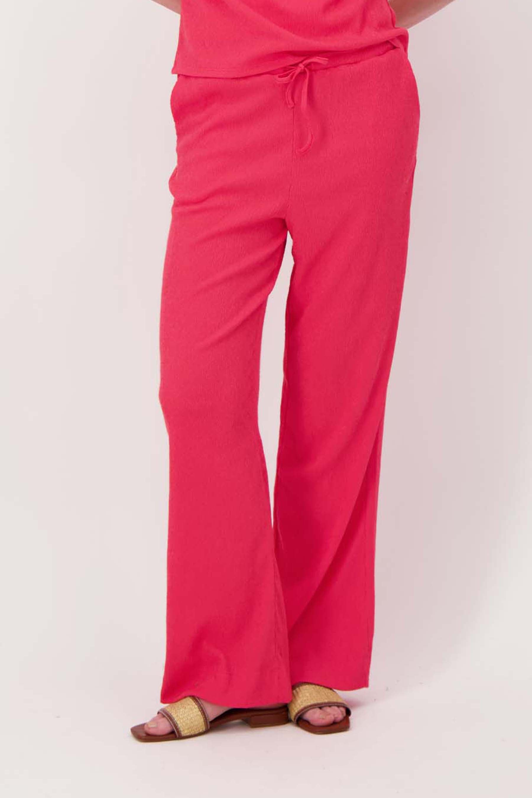 crincle broek wijd model