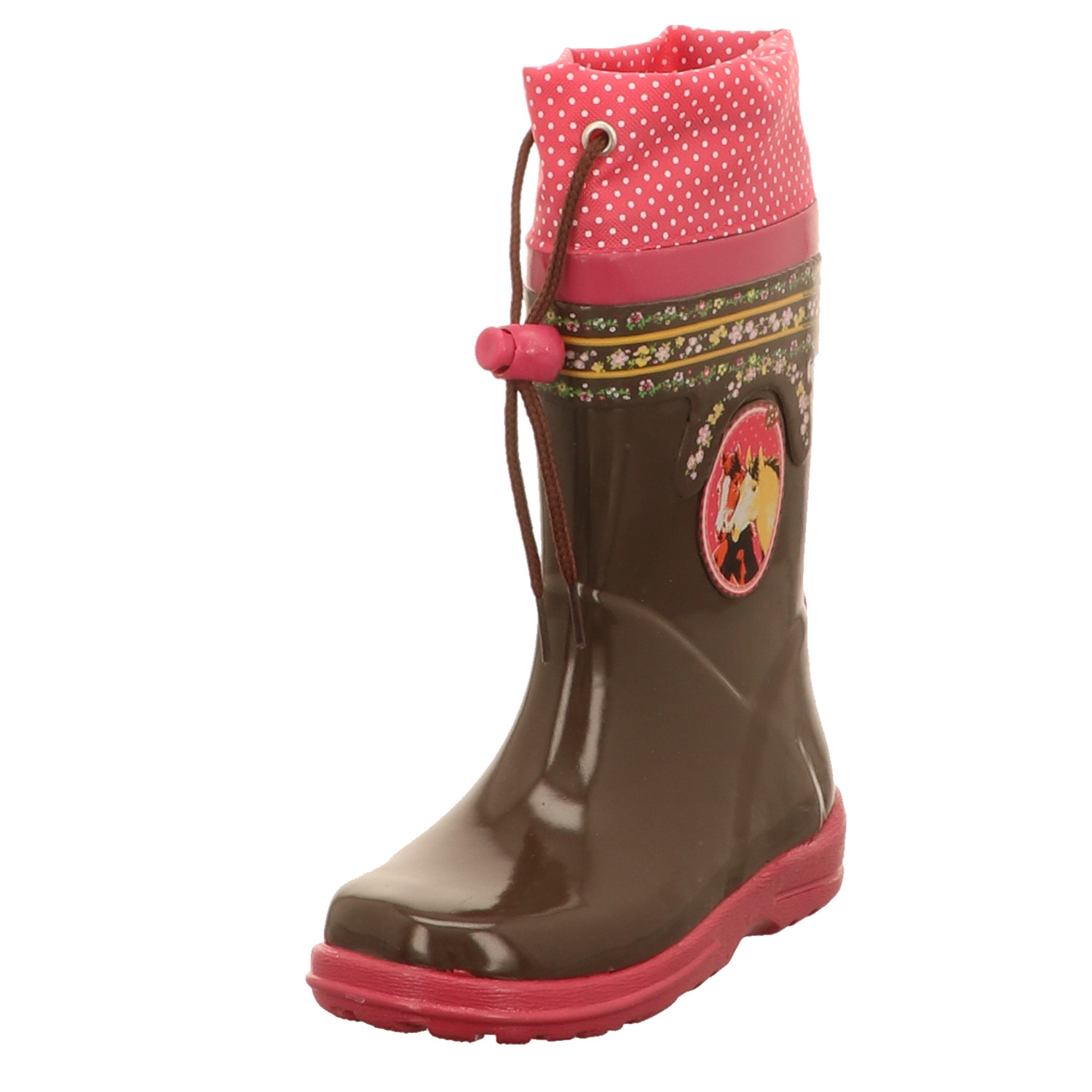 Pölking Gummistiefel braun