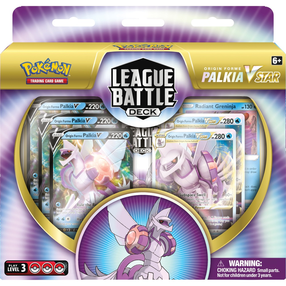 Pokémon-Sammelkartenspiel Palkia VSTAR Liga-Kampfdeck