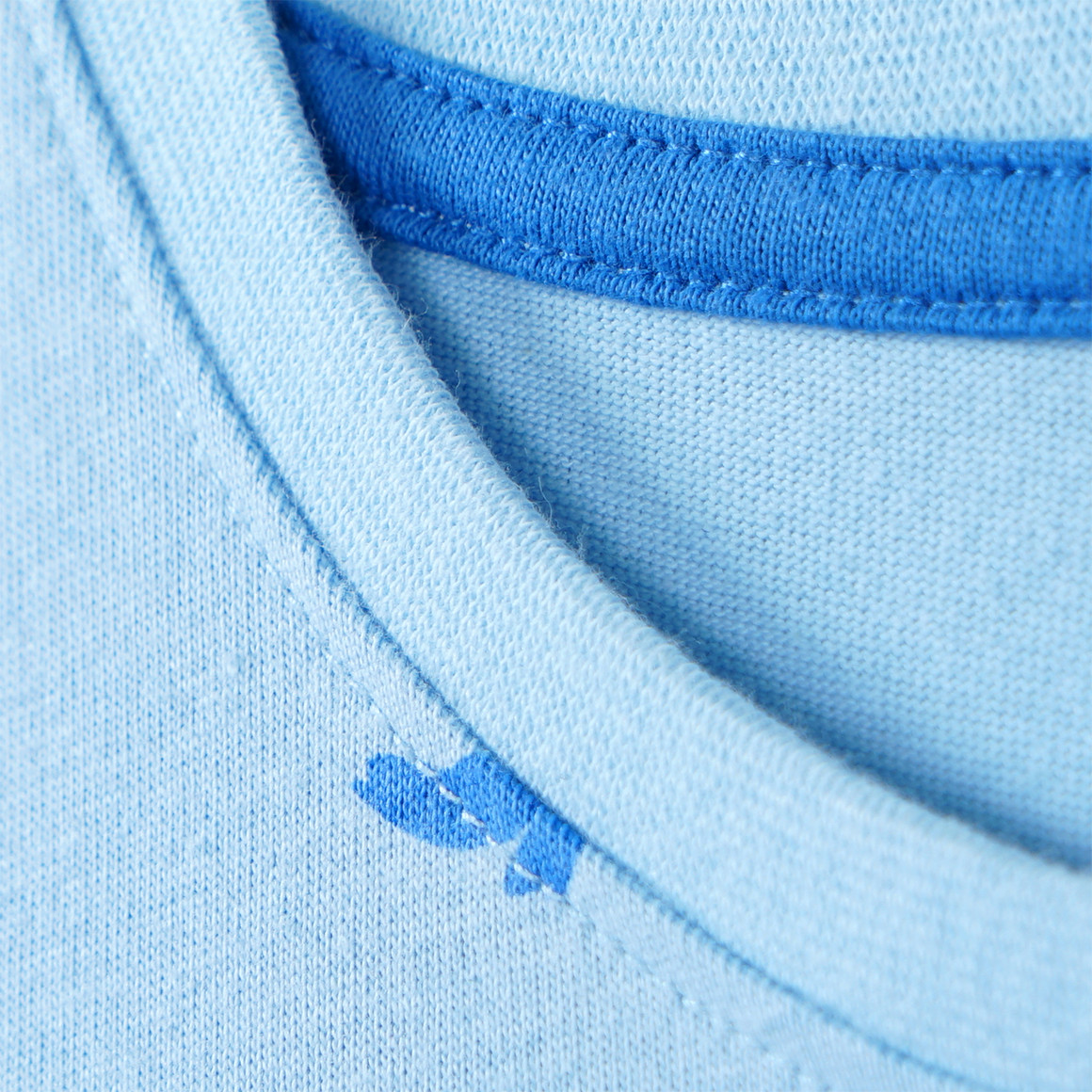 Famy Jungen Shorty mit Allover-Print hellblau / blau