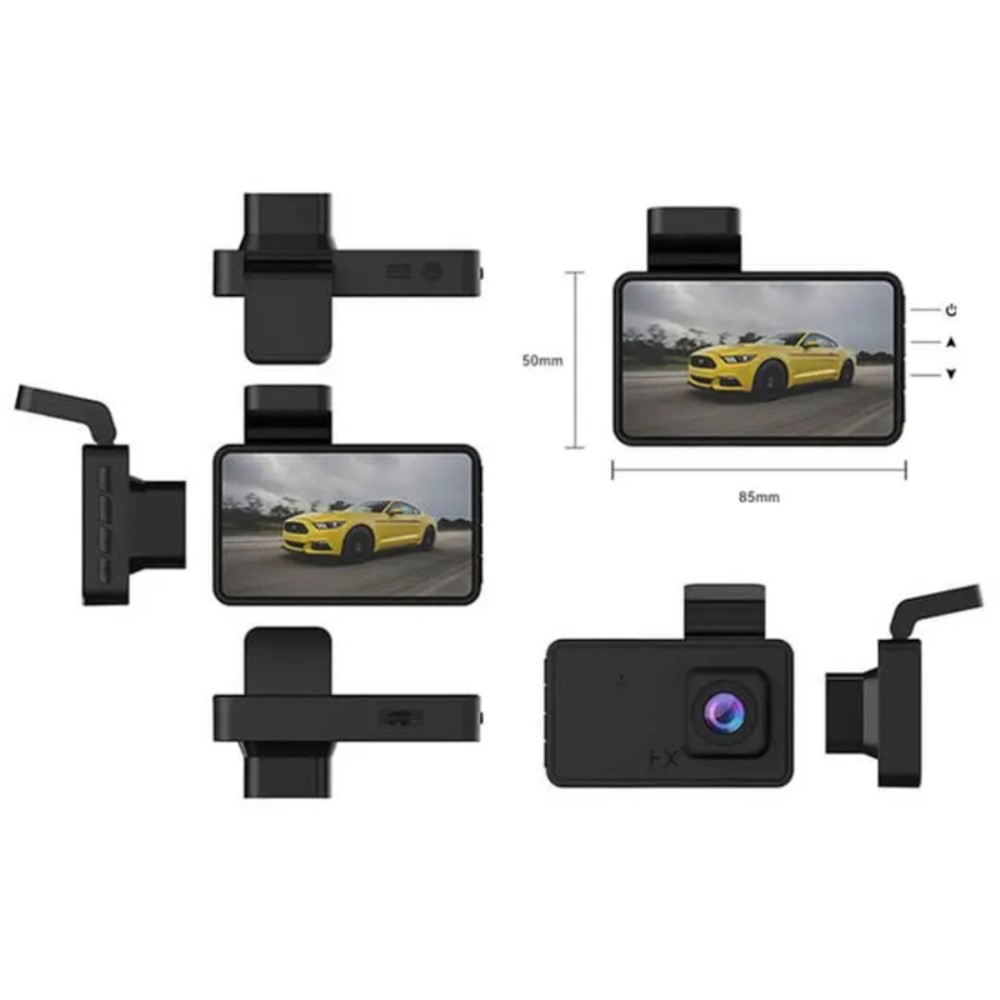 Auto Dashcam (1080P) HD Video Kamera mit 3