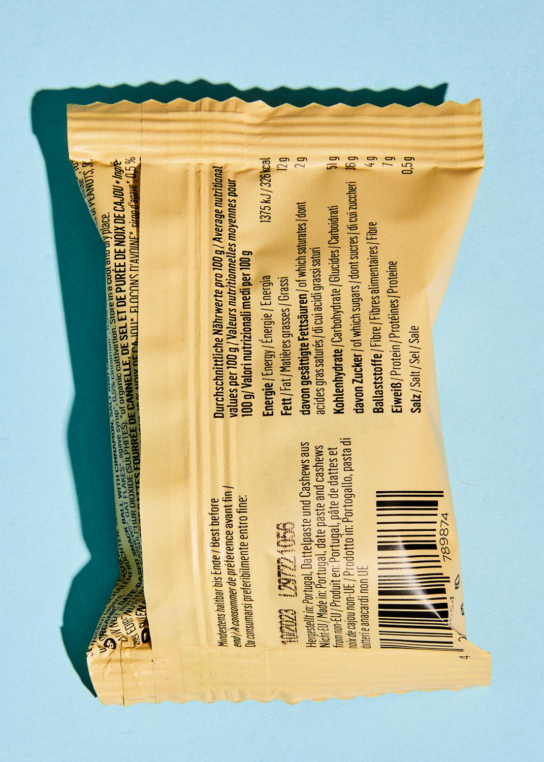 Bio Energy Ball Salted Cashew and Cinnamon 30 g