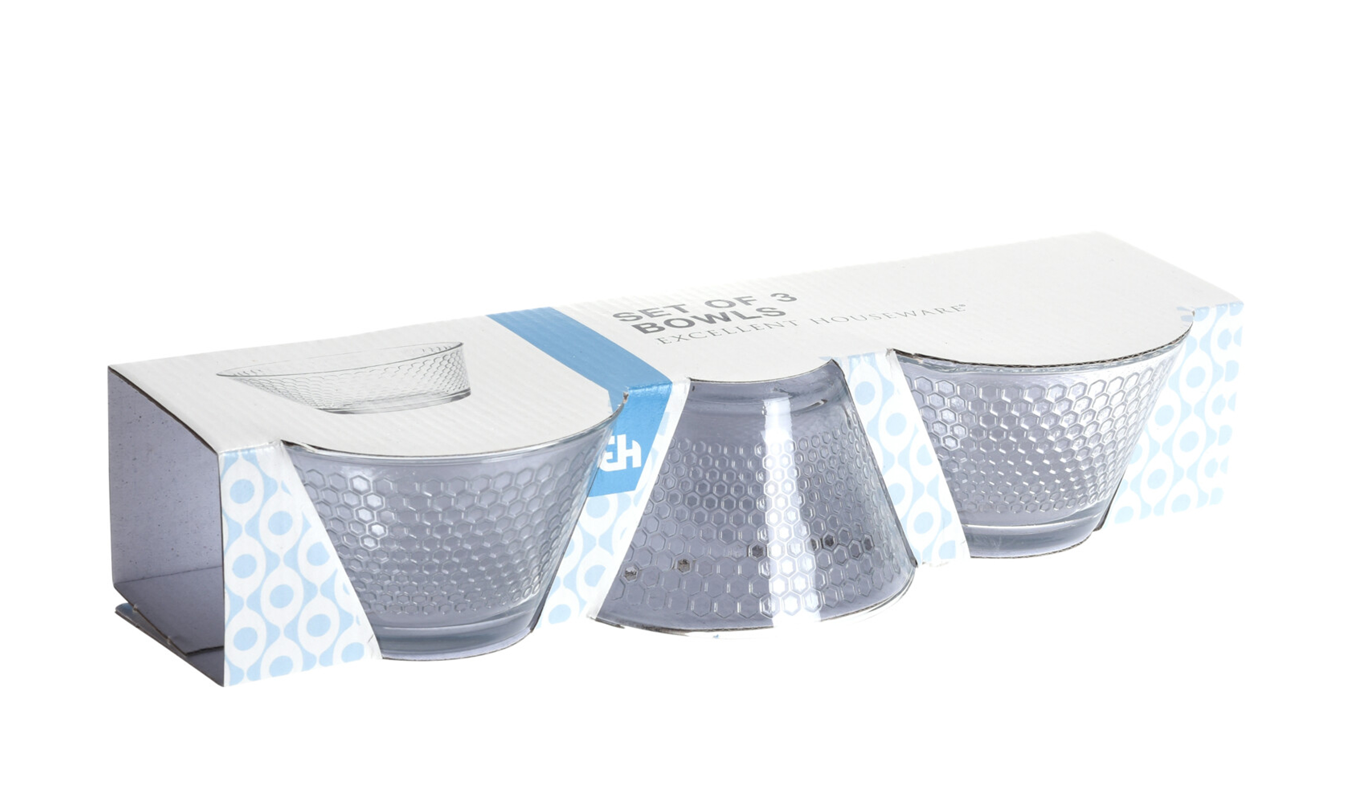 Glasschale 3er Set