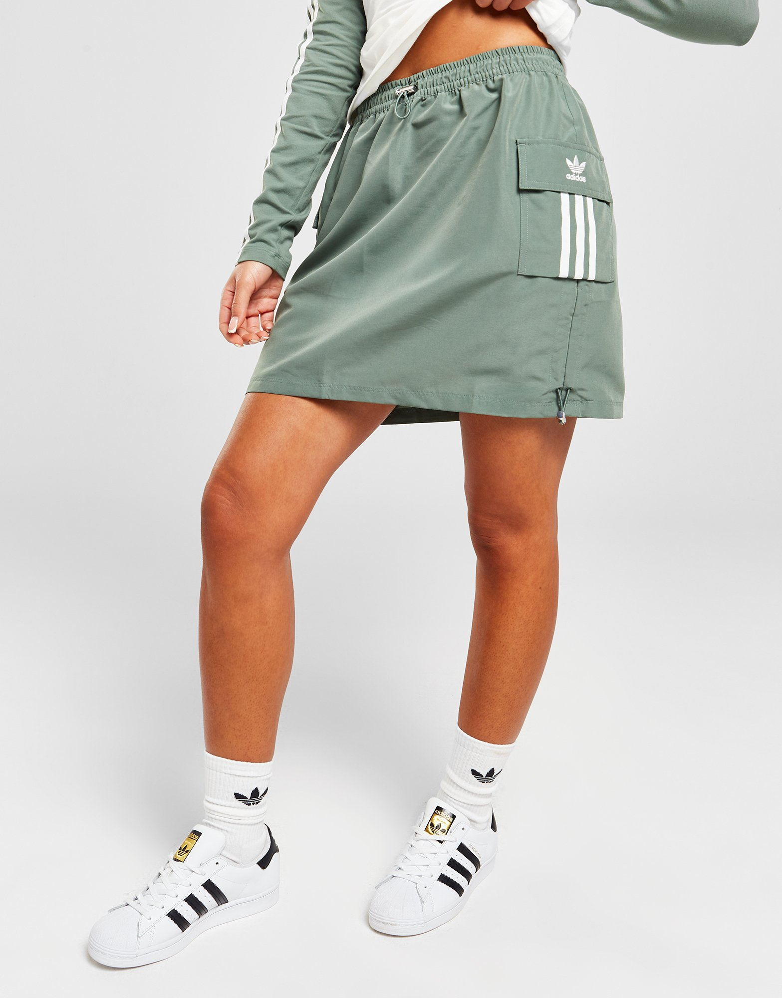 adidas Originals Jupe Cargo 3-Stripes Femme