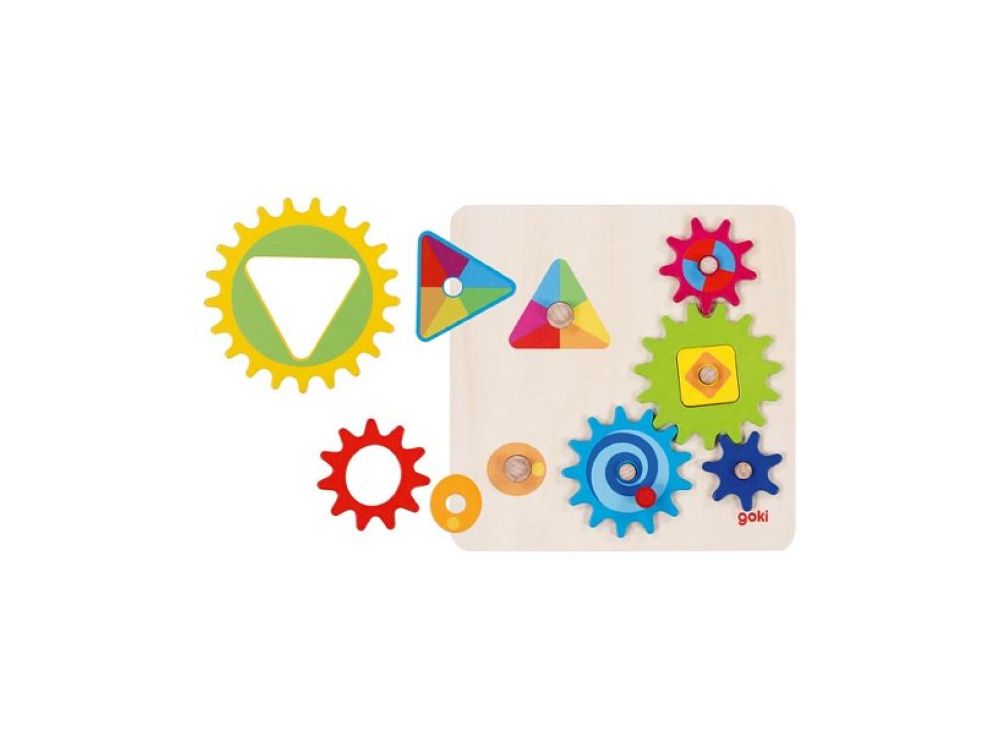 Goki Zahnrad Puzzle