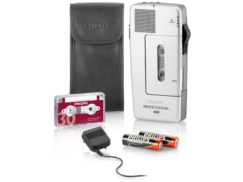 Philips Diktiergerät Pocket Memo LFH488 Analoges Diktiergerät