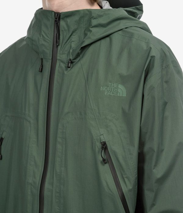 The North Face Packable Light Rain Parka Jacke (duck green)