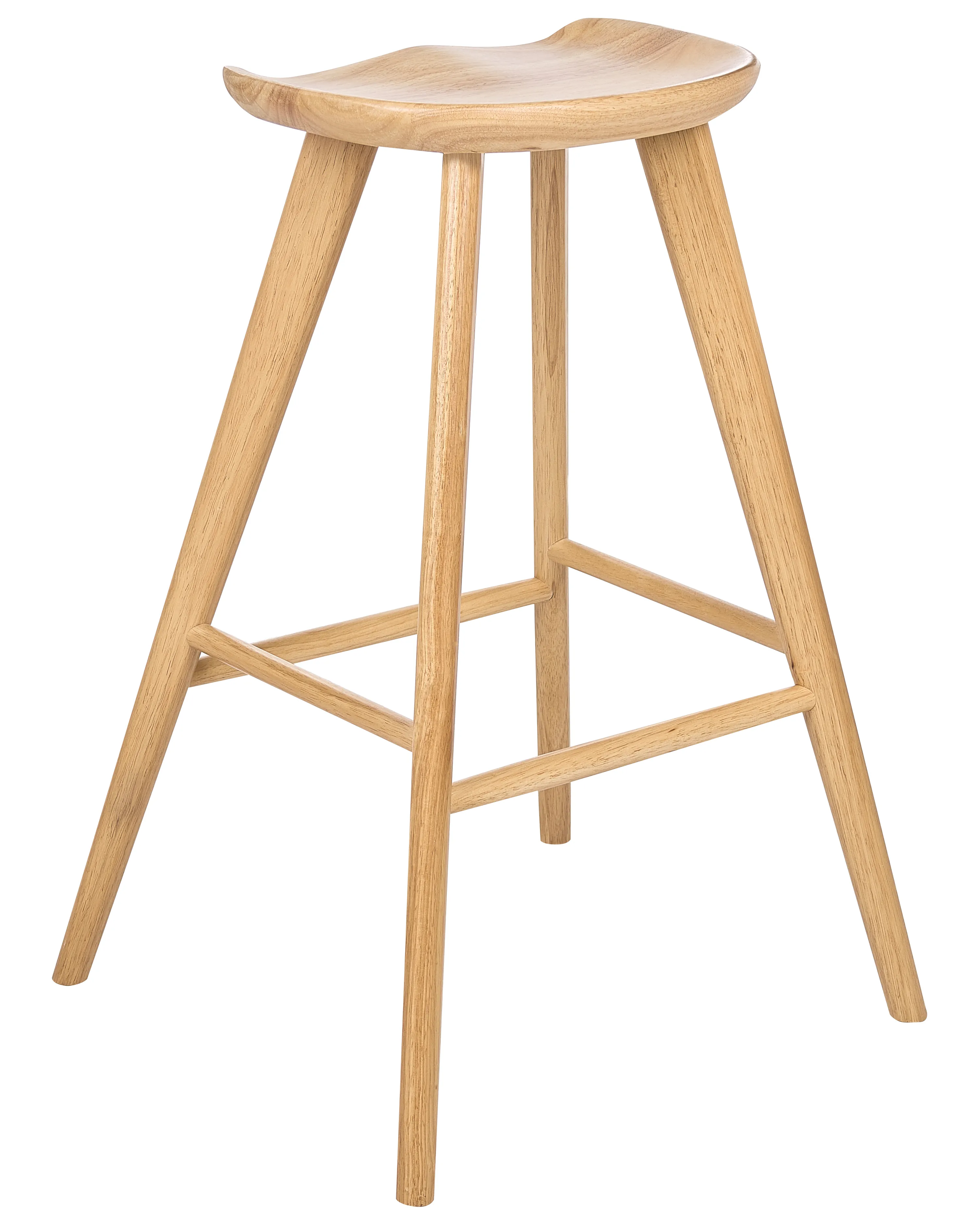 Set van 2 barkrukken CANDO Lichtbruin