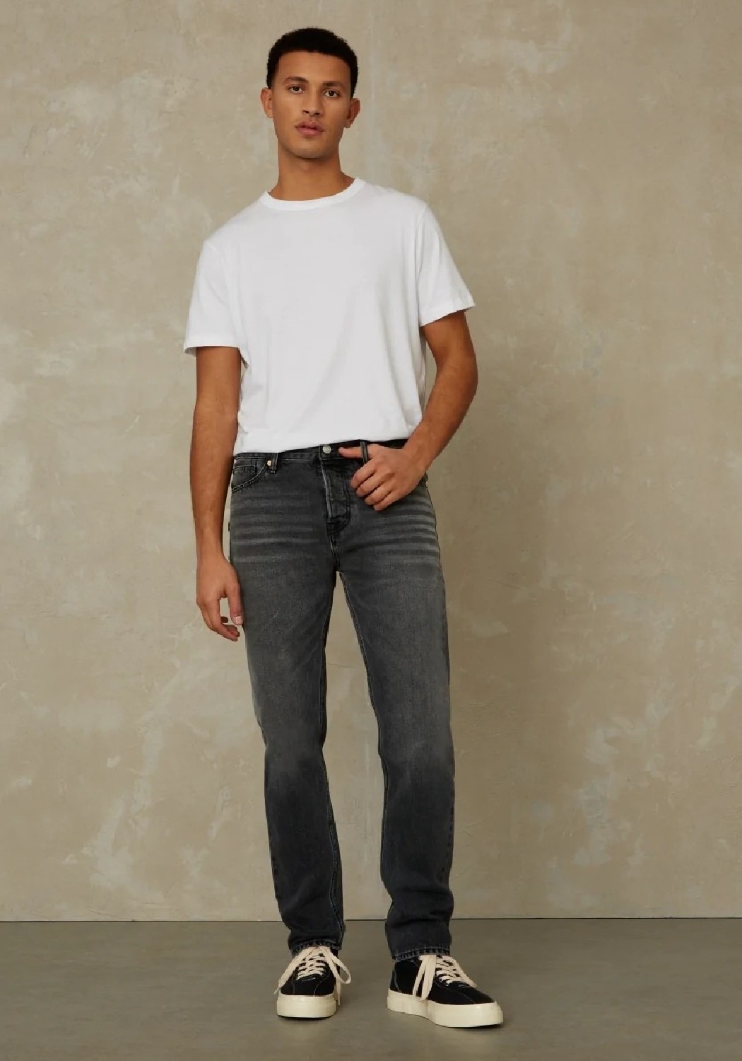 Kings Of Indigo Jeans Jerrick Clean Recycled Grey Used