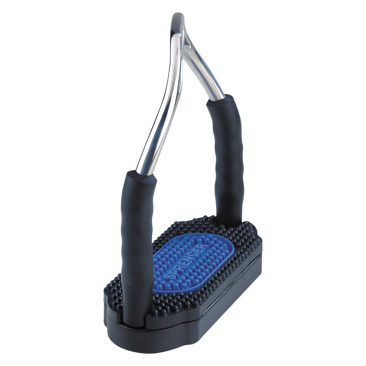 SPRENGER Gelenksteigbügel Bow Balance  - schwarz/blau - 12 cm