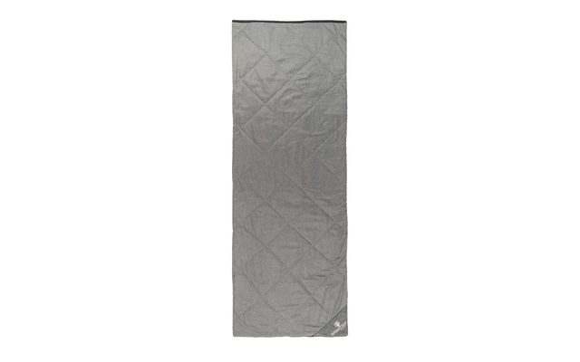 Grüezi Bag WellhealthBlanket Wool Melange Schlafsack grau