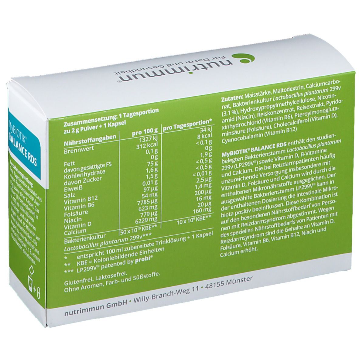 MyBIOTIK® BALANCE RDS
