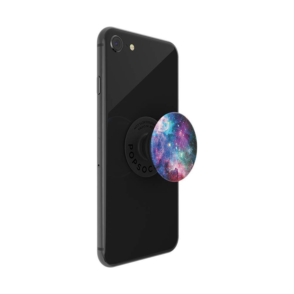 PopGrip Finger Griff Halterung (Austauschbarer Top) für Smartphones / Tablets (800449) - Blue Nebula