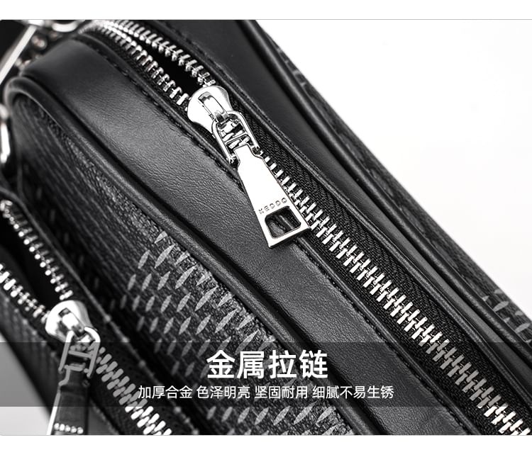 BagBuzz - Set: Geruite crossbodytas + sleutelhanger