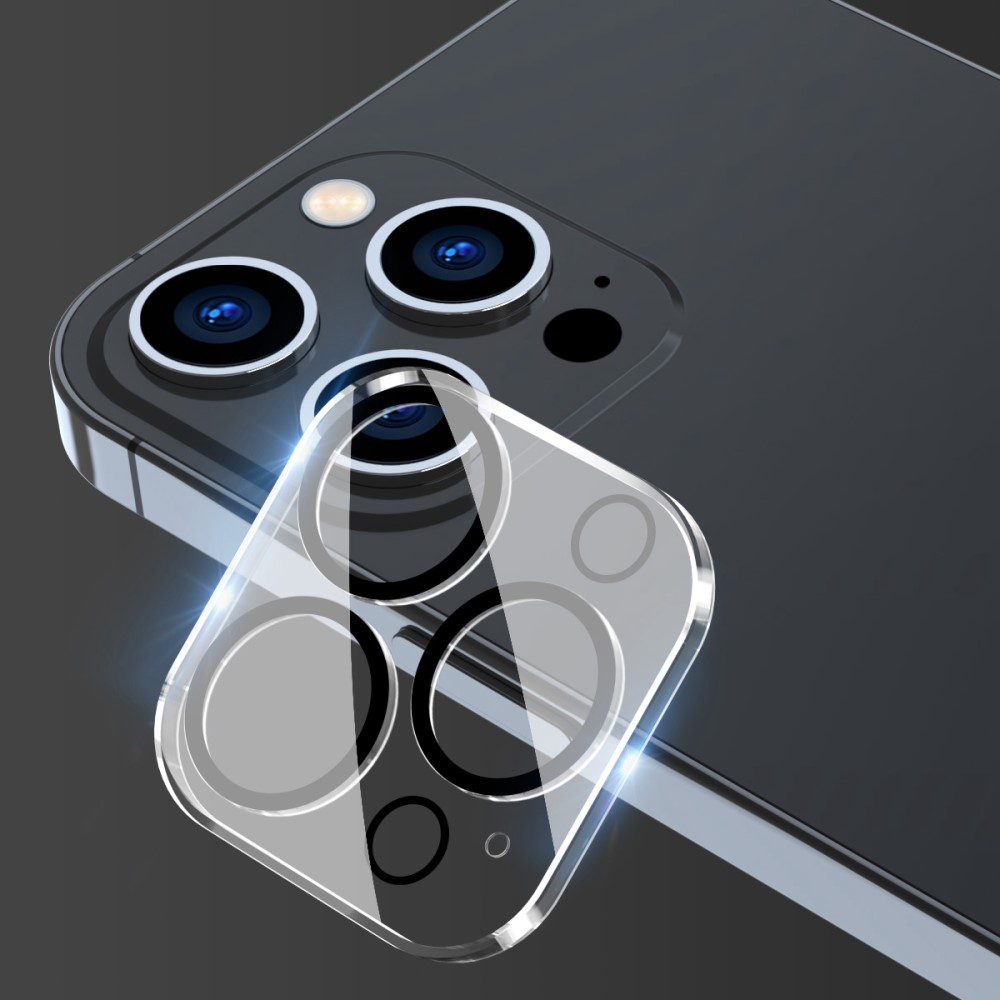 iPhone 14 Pro / iPhone 14 Pro Max Kamera Objektiv Protector Vollschutz Panzer Glas