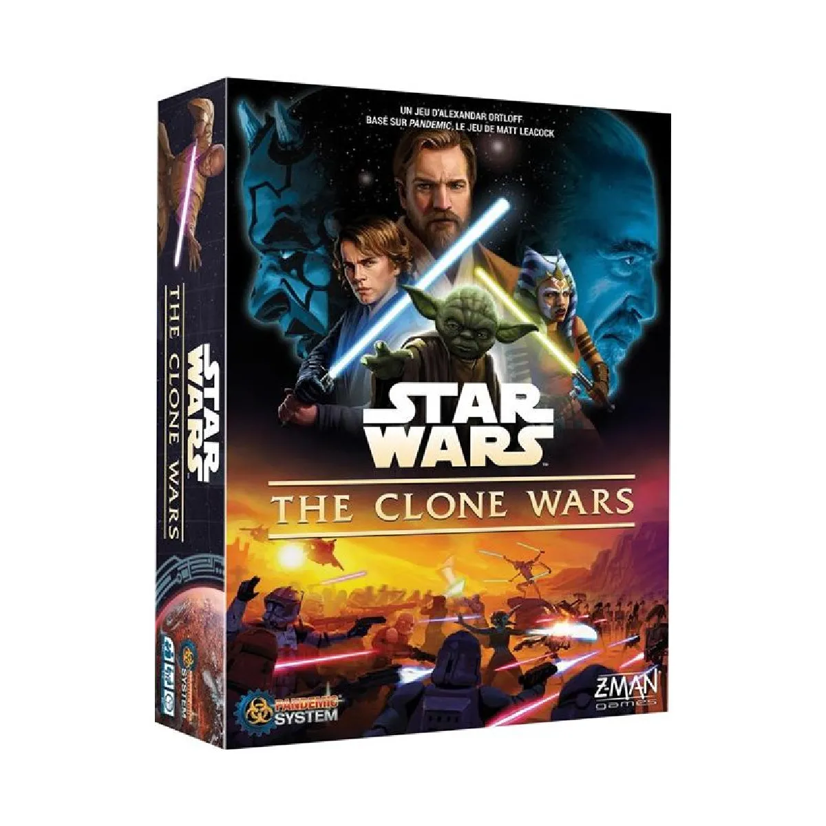 Asmodee Star Wars Clone Wars Pandemic System