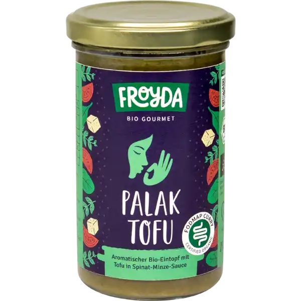Bio Palak Tofu Eintopf
