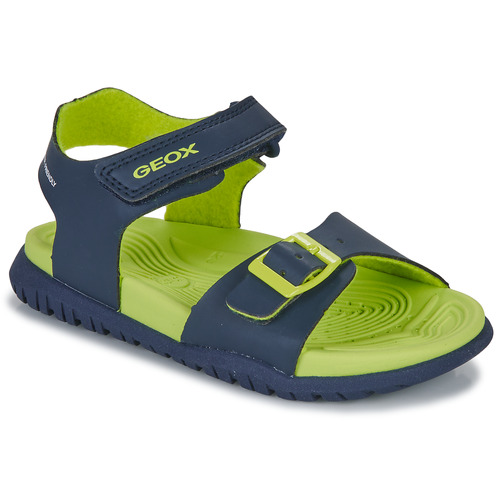 Geox - J SANDAL FOMMIEX BOY - Marine / Vert