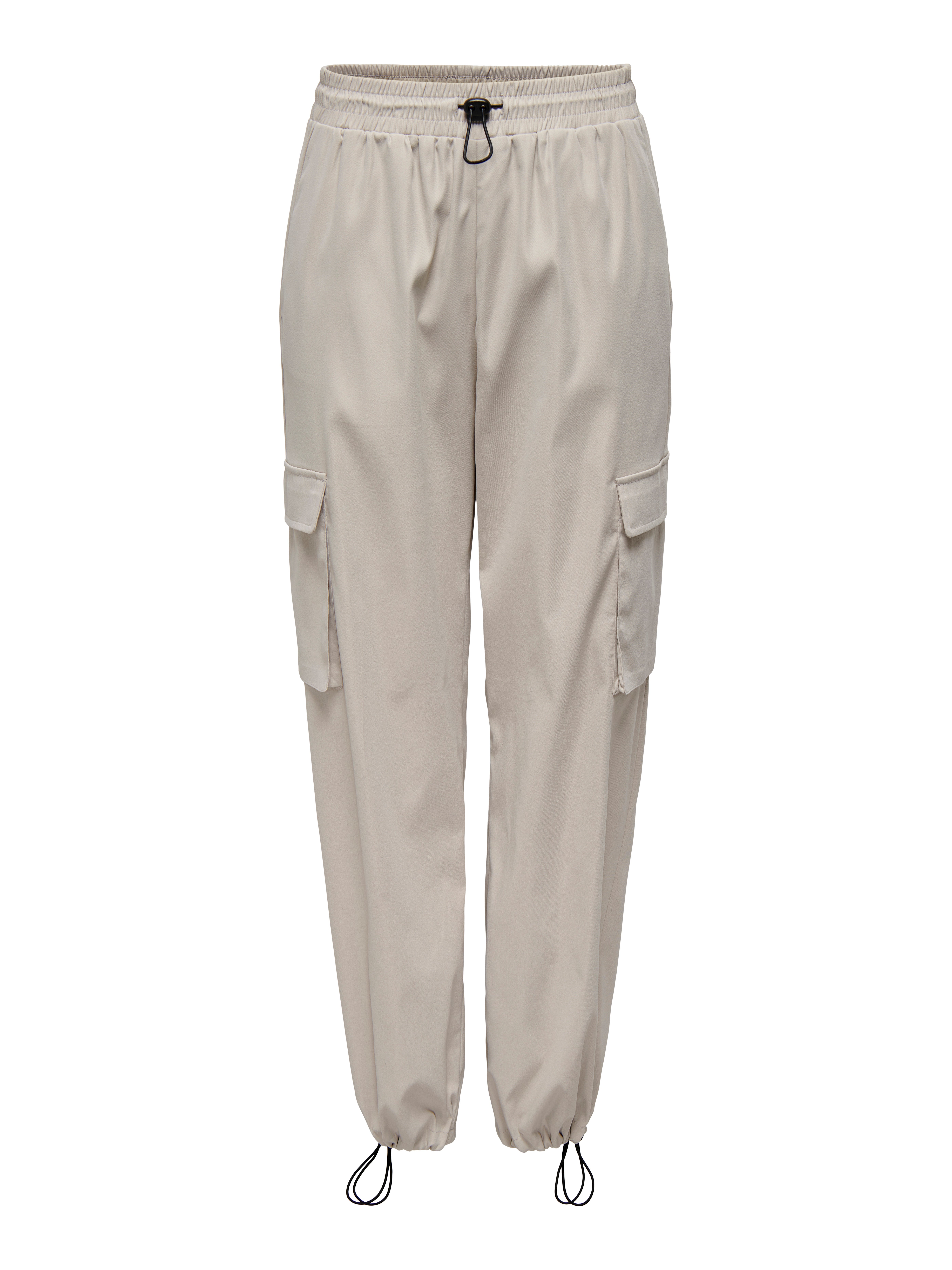 ONLCASHI Hohe Taille Normal geschnitten Cargo-Hose Chateau Gray