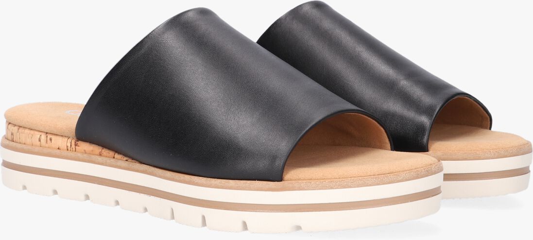 GABOR zwarte gabor slippers 770.1