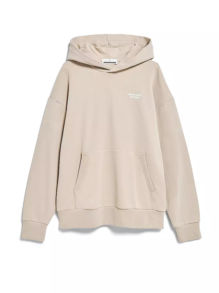 ARMEDANGELS Kapuzensweater - Hoodie EMAAL QUOTE beige