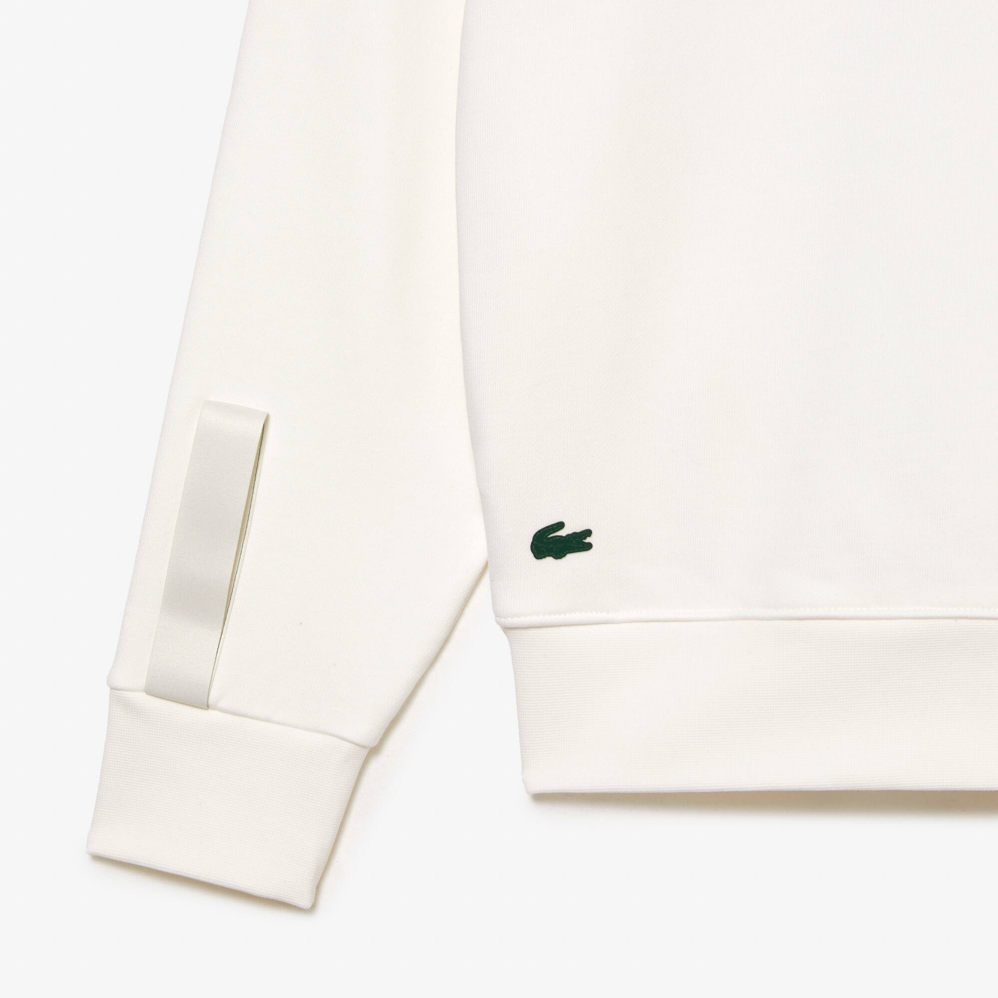 LACOSTE SPORT x Théo Curin Baumwoll-Sweatshirt Sweatshirts - Weiss - Lacoste - Unisex