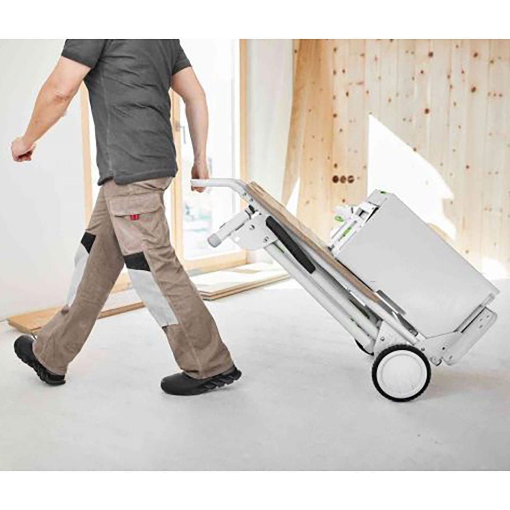 Estrutura inferior móvel para serra Systainer da FESTOOL, compatível com CSC SYS 50 577001